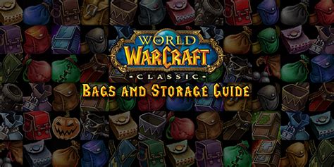 wow classic bag vendor|biggest bag in classic wow.